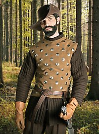 Studded Leather Jerkin - Bondsman, short